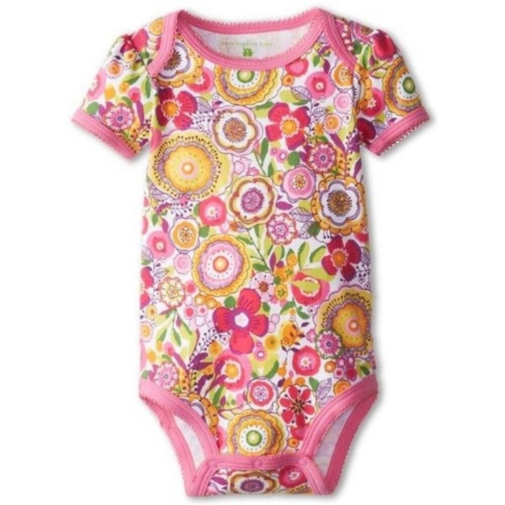 Vera Bradley | Clementine Ruffle Bodysuit | Size 3-6 months